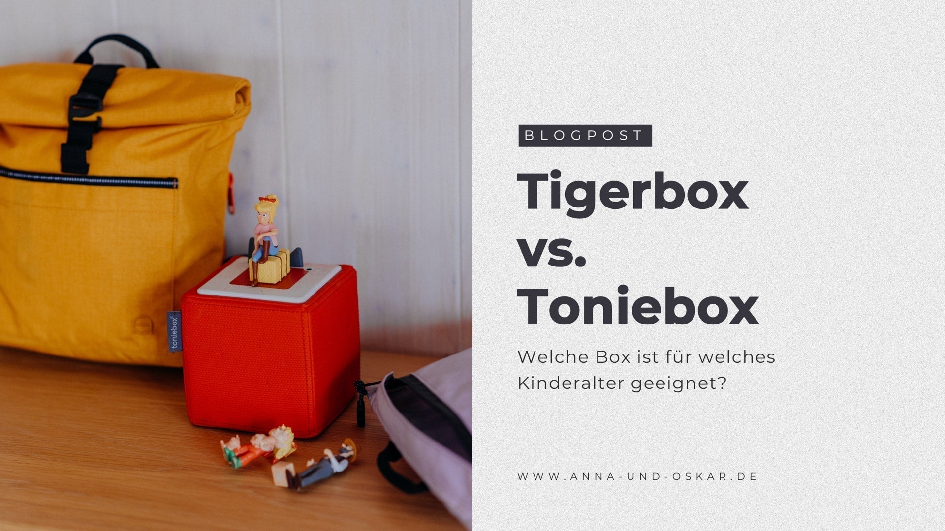 Tigerbox vs. Toniebox – Welche Musikbox ist für welches Alter gedacht?