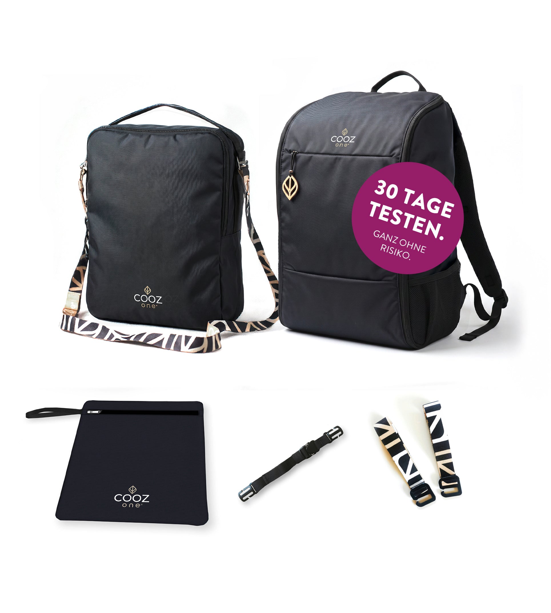 Diaper backpack - all-in-one bundle