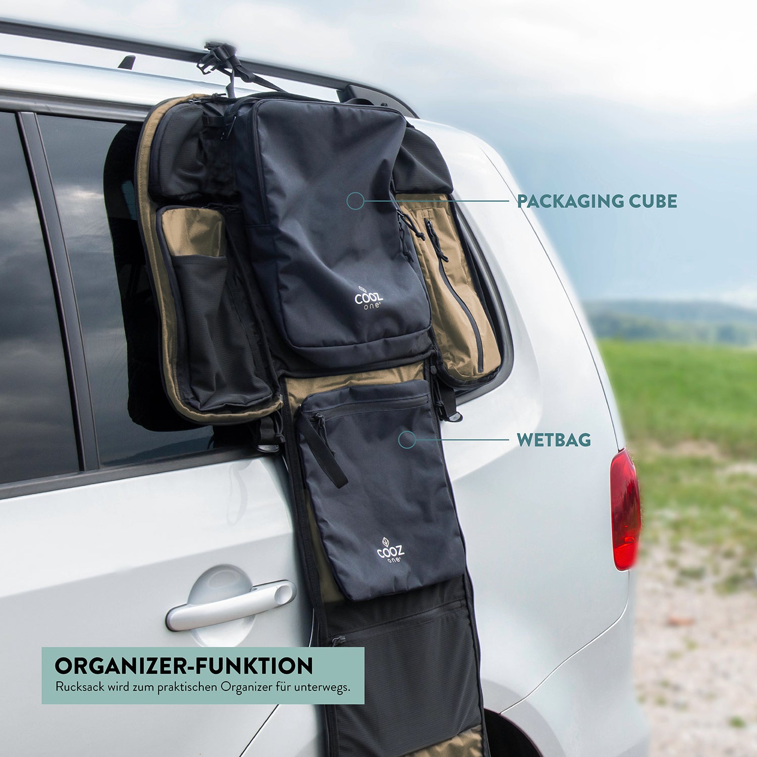 Diaper backpack - all-in-one bundle