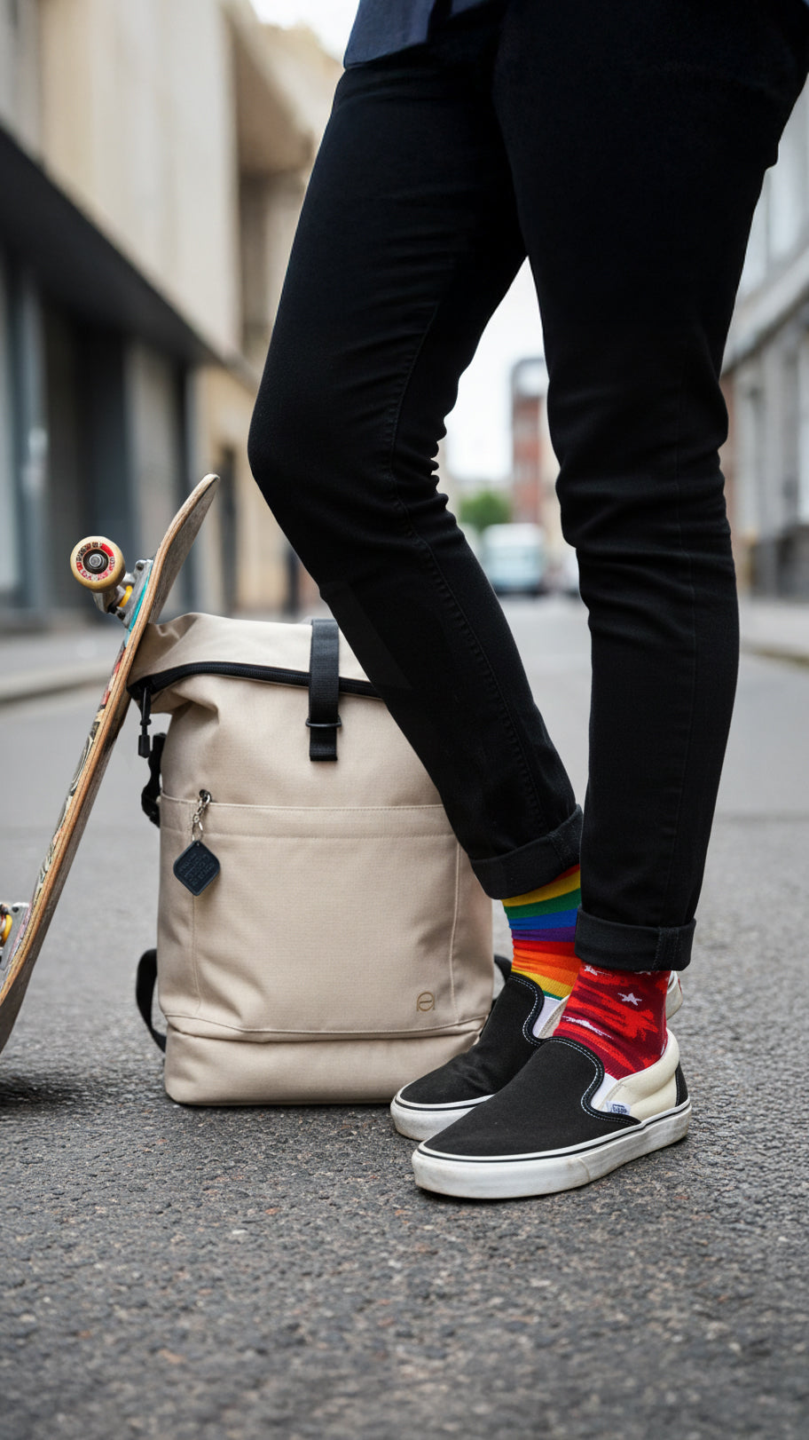 Diaper backpack Hugo - black
