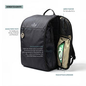 Diaper backpack - all-in-one bundle