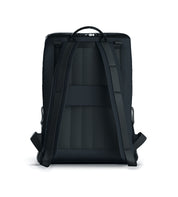 Nachhaltiger Wickelrucksack mit gepolsterten Rückenbereich. Fair produziert.