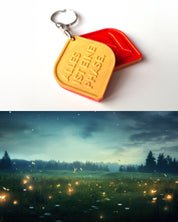 BAG-Charm / Schlüsselanhänger ALLES IST EINE PHASE