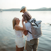 Familienrucksack Hugo - hellgrau