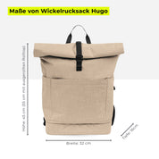 Familienrucksack Hugo - sand