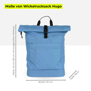 Familienrucksack Hugo - blau