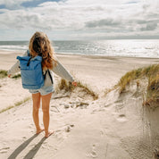 Wickelrucksack Hugo in Dänemark. Großer Rucksack für den Familienurlaub. Nachhaltig, robust und fair produziert.